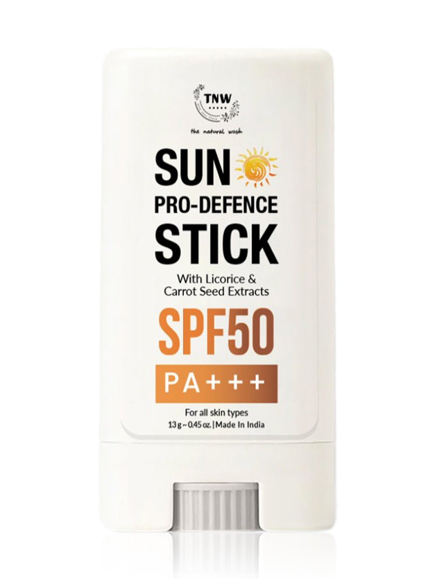TNW-The Natural Wash Sun Pro-Defence Stick SPF 50 - 13 gm