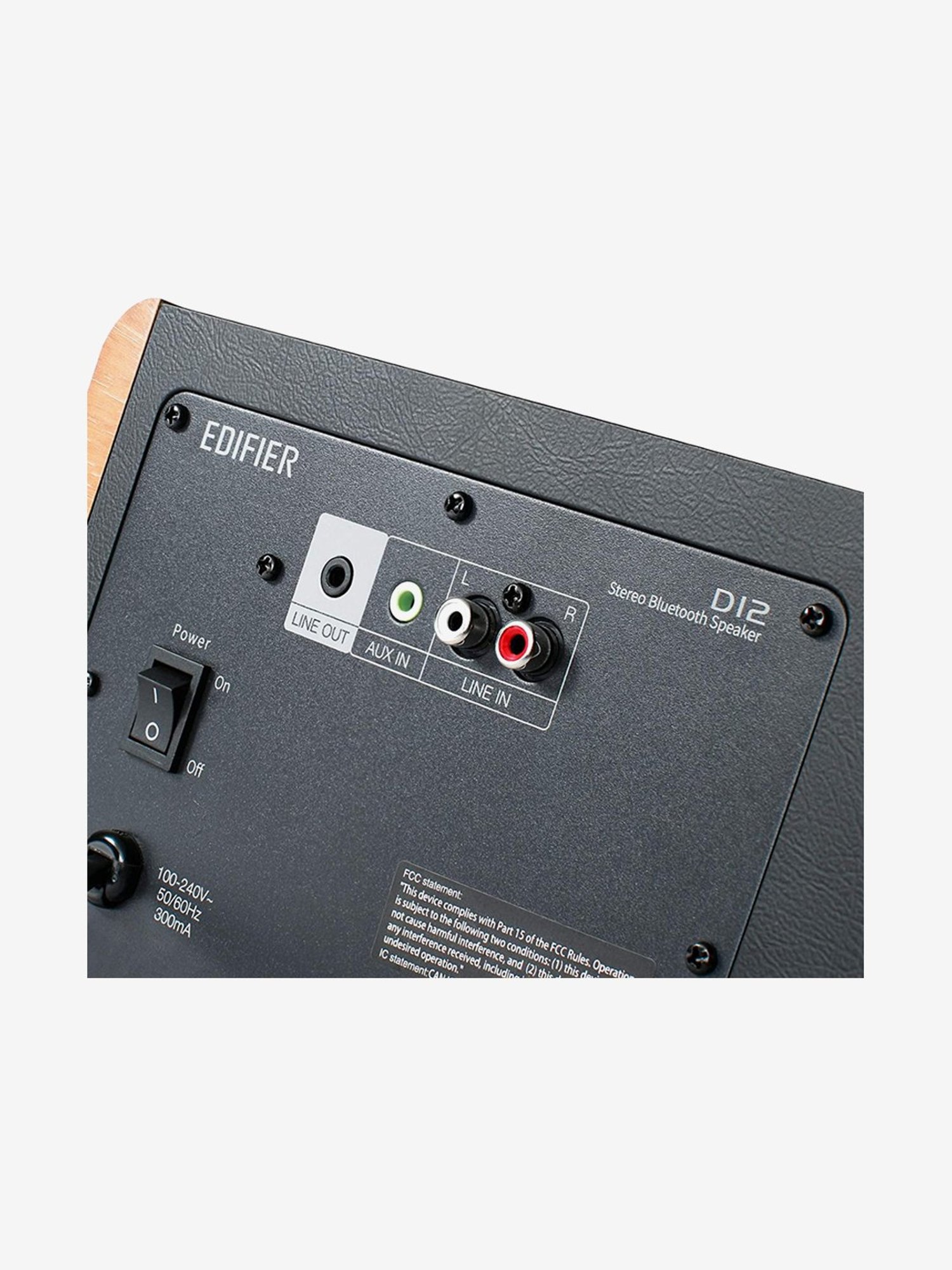 Edifier D12 70W Wireless Integrated Desktop Stereo Speaker with Remote (Black)