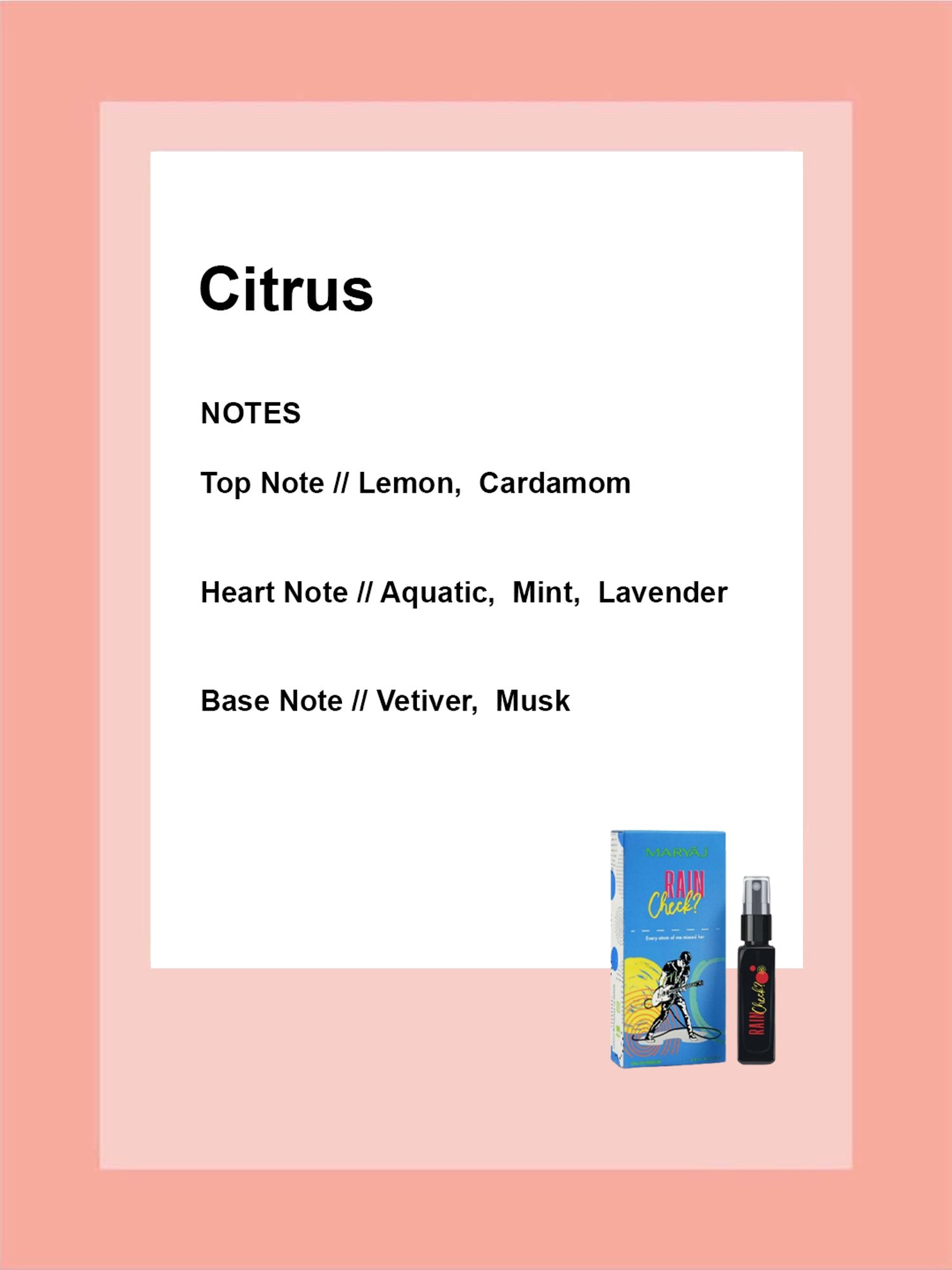 Maryaj Rain Check? Eau de Parfum - 8 ml