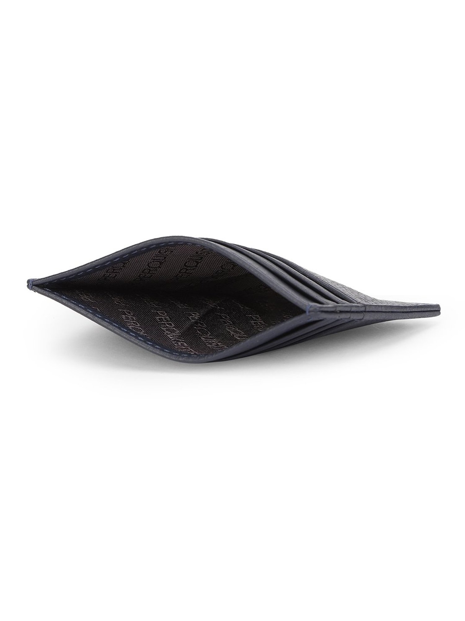 PERQUISITE CENTURION Navy Solid Card Holder