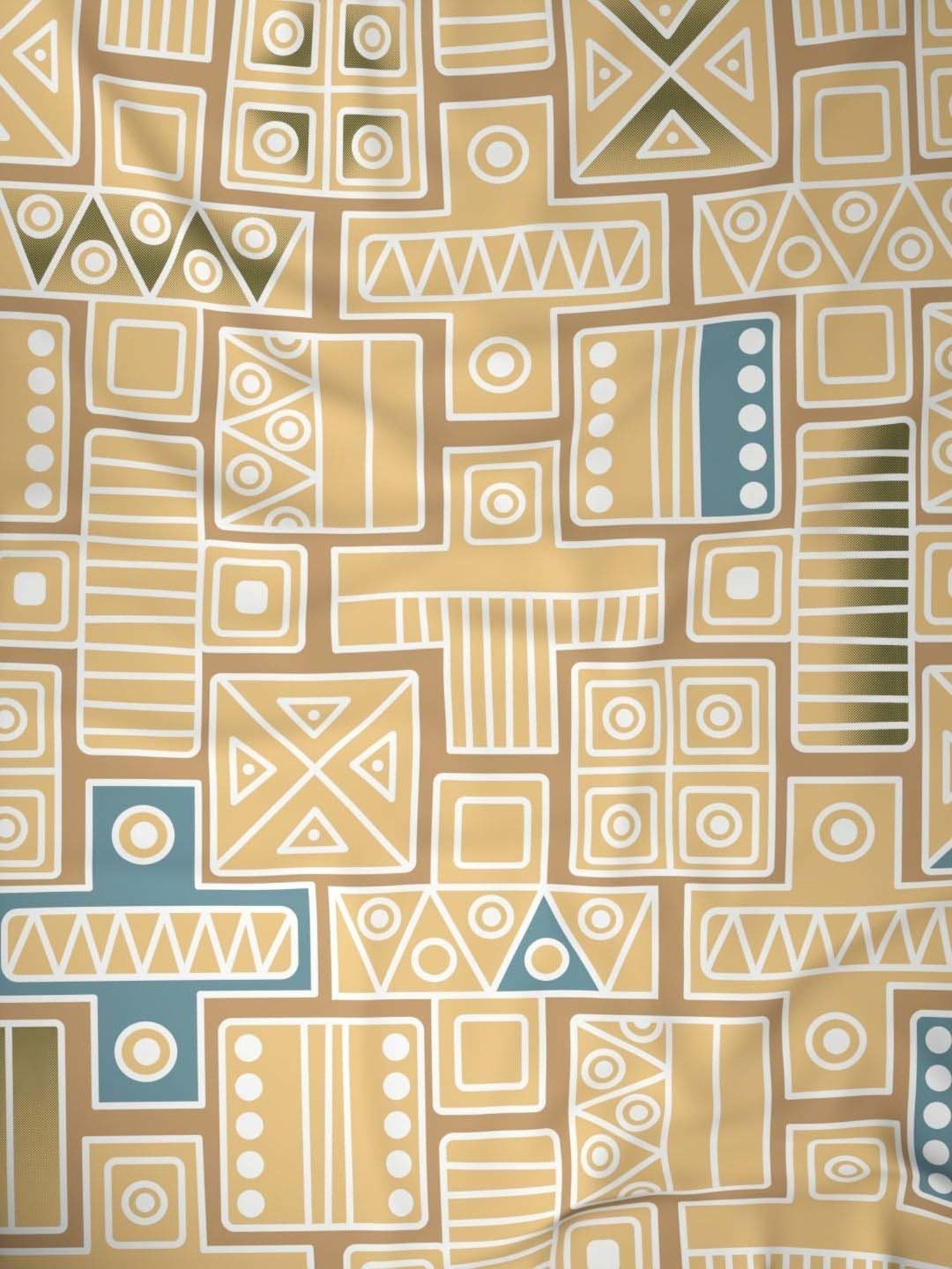 Raymond Home Delight Yellow 104 TC Cotton Single Bedsheet with 1 Pillow Cover