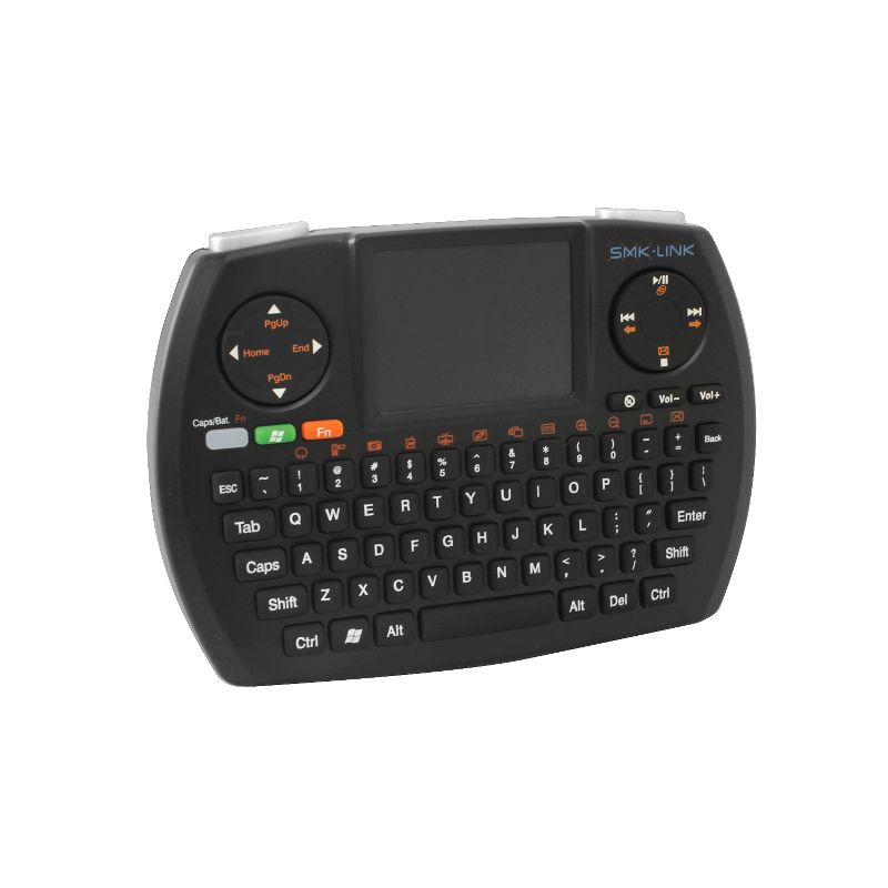 SMK-Link VP6364 Wireless Ultra-Mini Touchpad Keyboard, Black