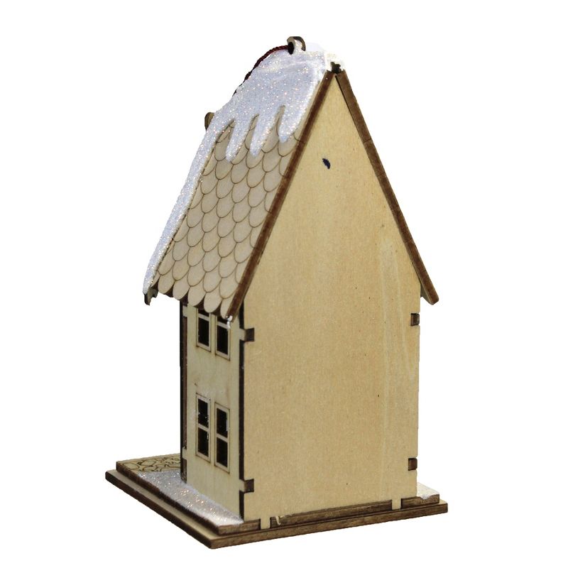 Ginger Cottages 4.75" Claus Cafe Coffee Shop Caffeine Ornament  -  Tree Ornaments