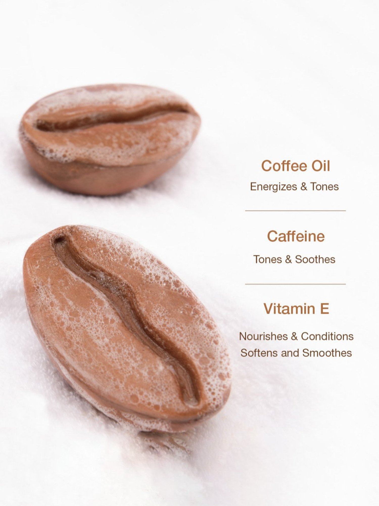 mCaffeine Deep Cleansing Coffee Bathing Soap - 75 gm