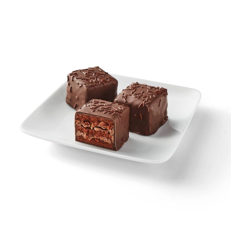 Double Chocolate Petit Fours - 3oz/4ct - Favorite Day™