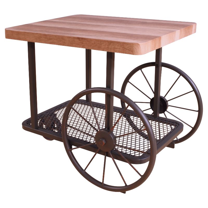 End Table Oak Gray - Acme Furniture