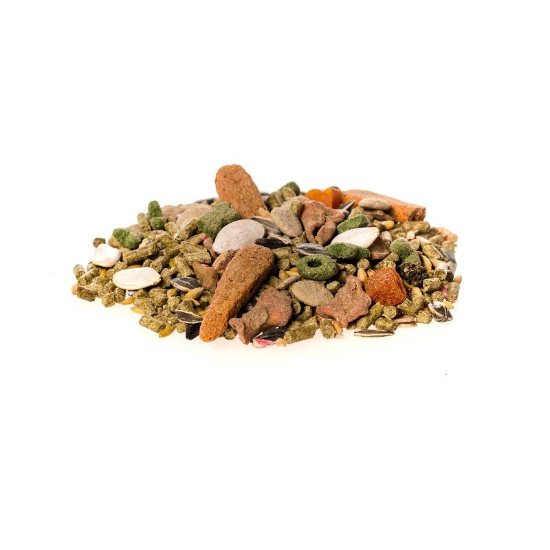 Trixie 2-Story Rabbit Hutch - Medium - Brown/White