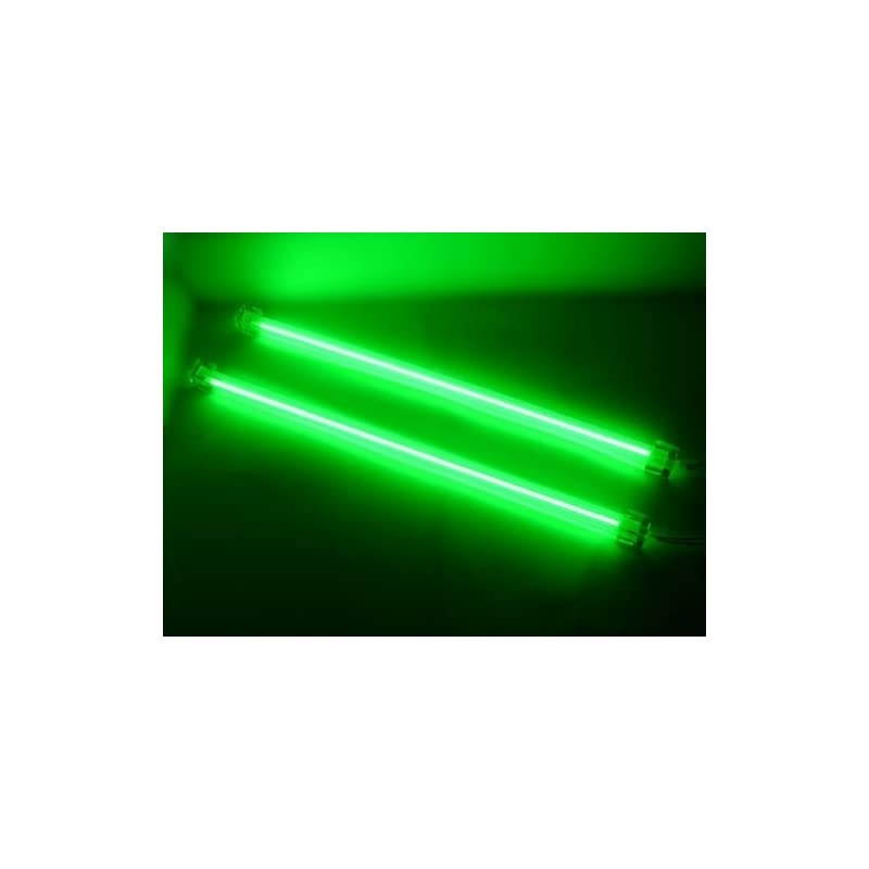 12" Dual Cold Cathode Kit, 3.0mm Tube Diameter, 680V Output Voltage, Green