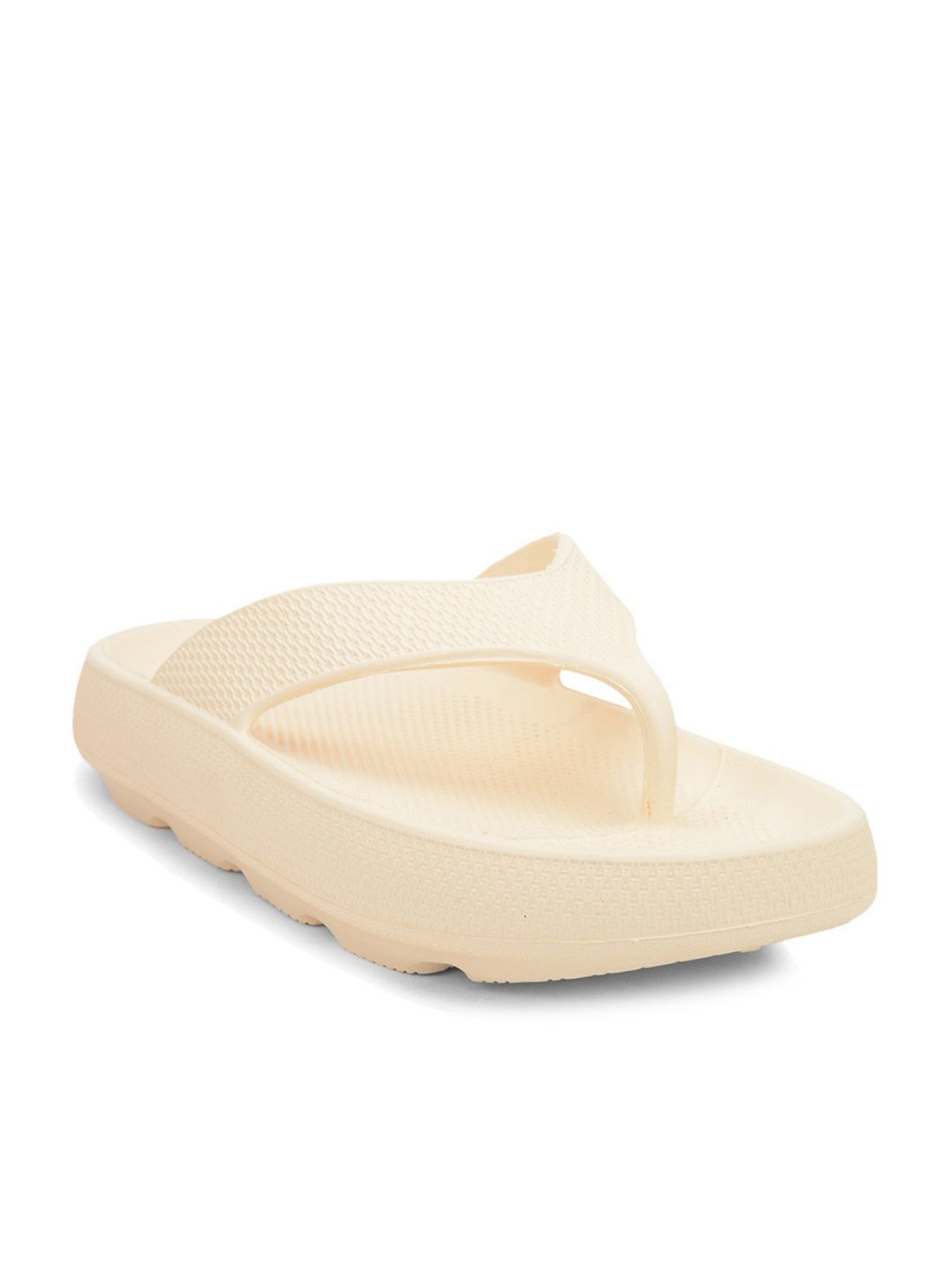 Aha by Liberty Women's Beige Flip Flops