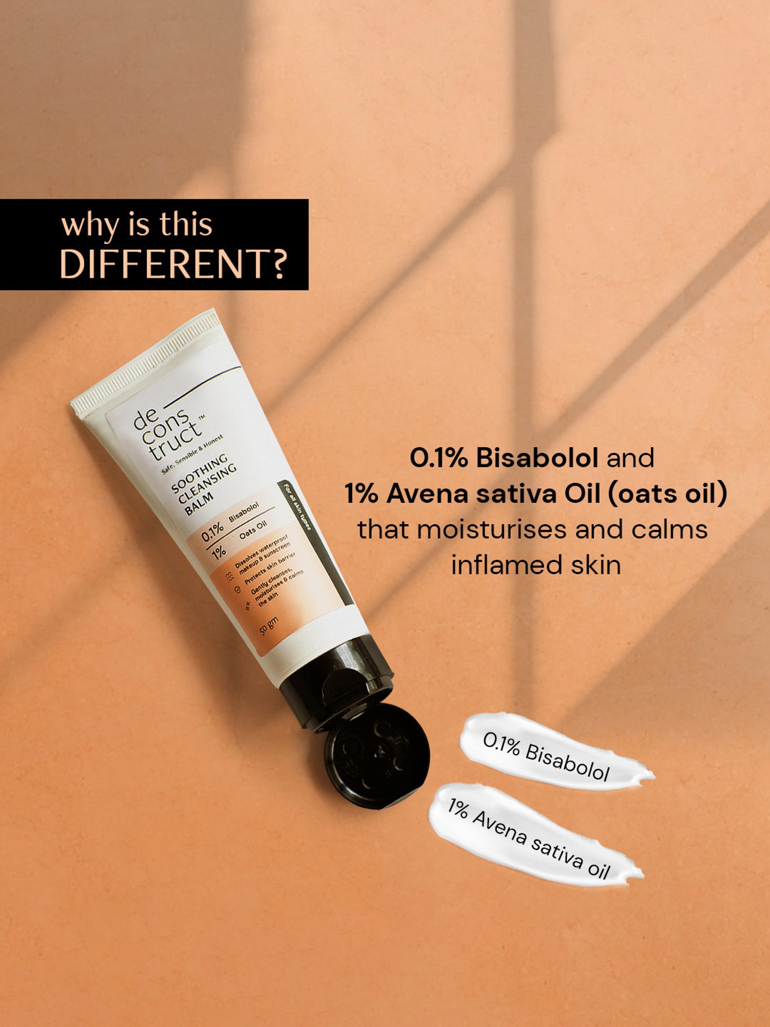 Deconstruct Soothing Cleansing Balm - 50 gm