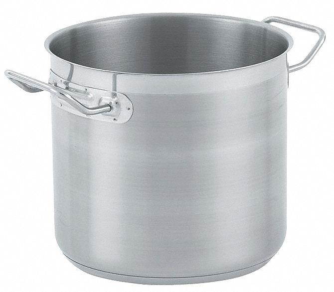 VOLLRATH 3503 Stainless Steel Stock Pot,11 Qt.