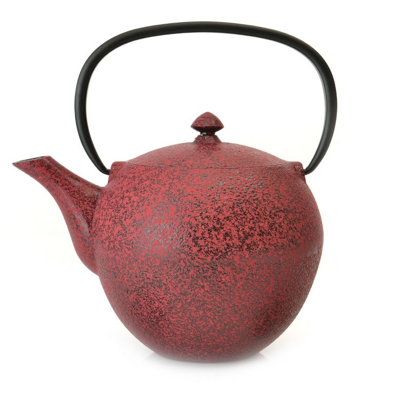 BergHOFF Studio 1.2Qt Cast Iron Teapot, Red