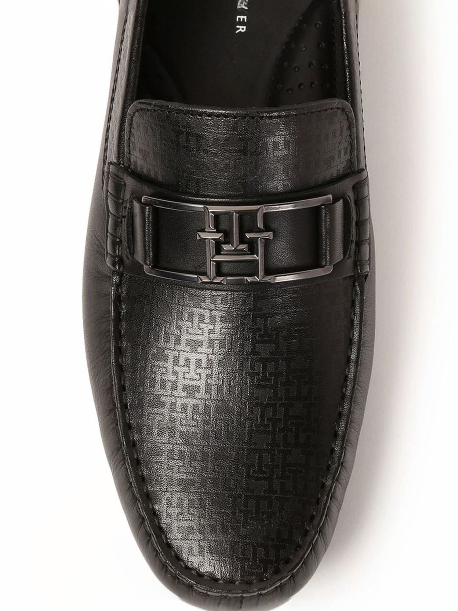 Tommy Hilfiger Men's Black Casual Loafers