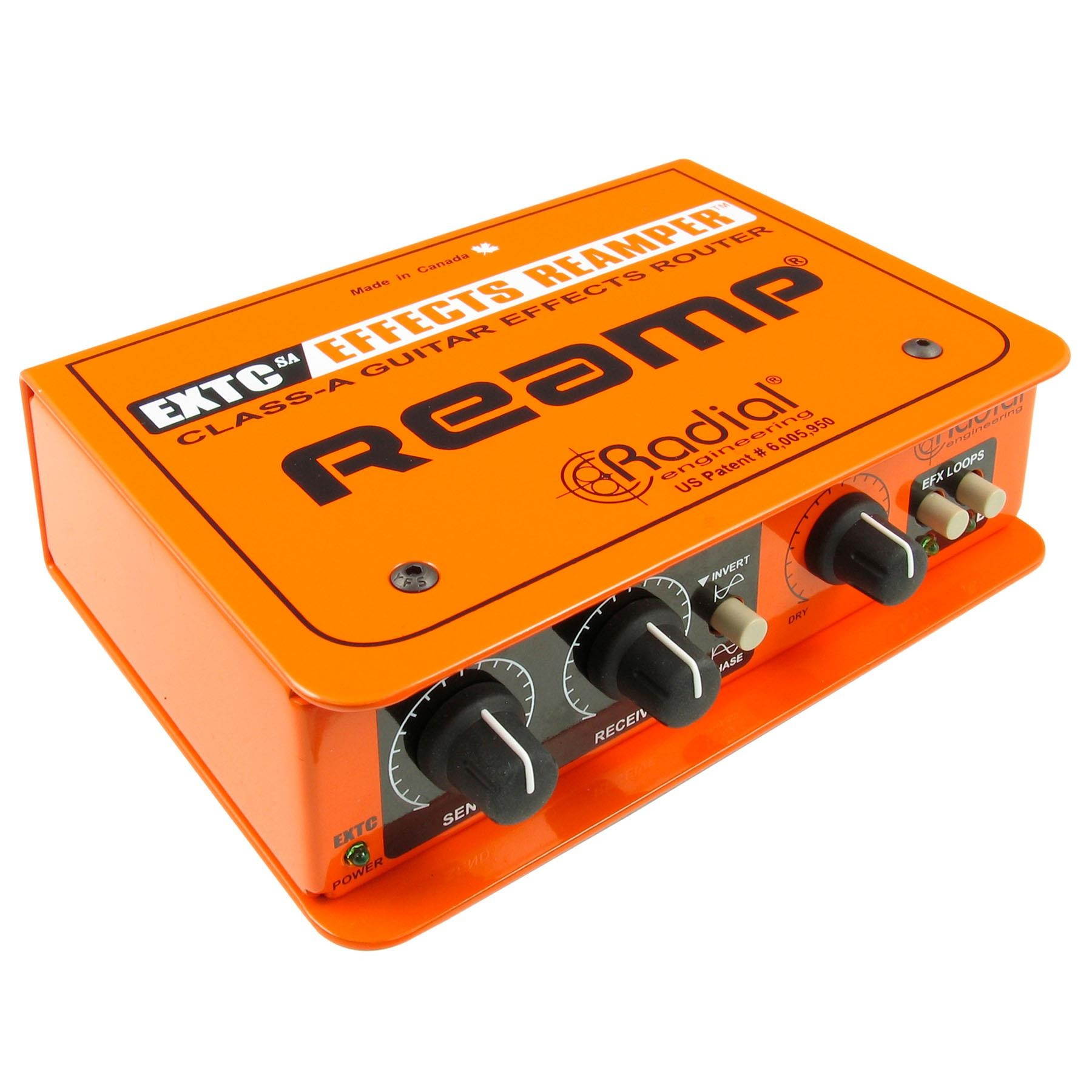 Radial Engineering EXTC SA w/ Samson SR350 Headphones Bundle