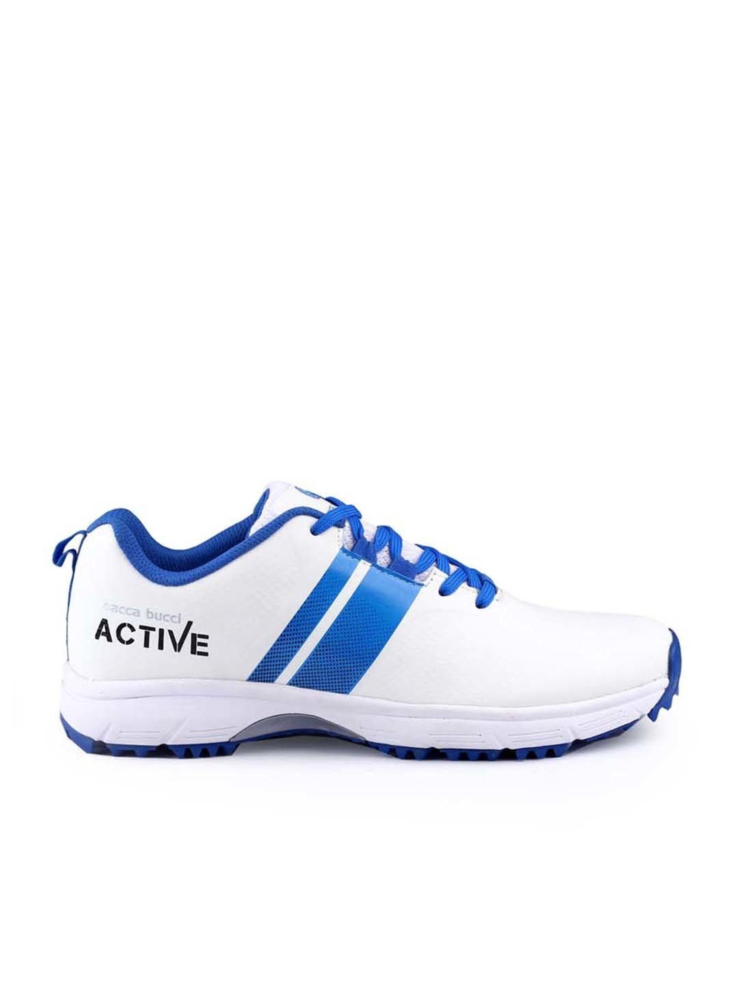 Bacca Bucci Men's CENTURY RUNNER Blue Cricket Shoes