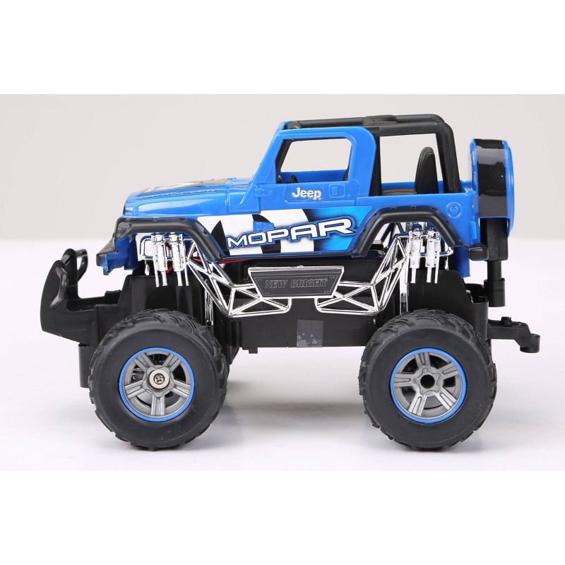 New Bright 1:24 R/C FF Truck - Jeep Blue
