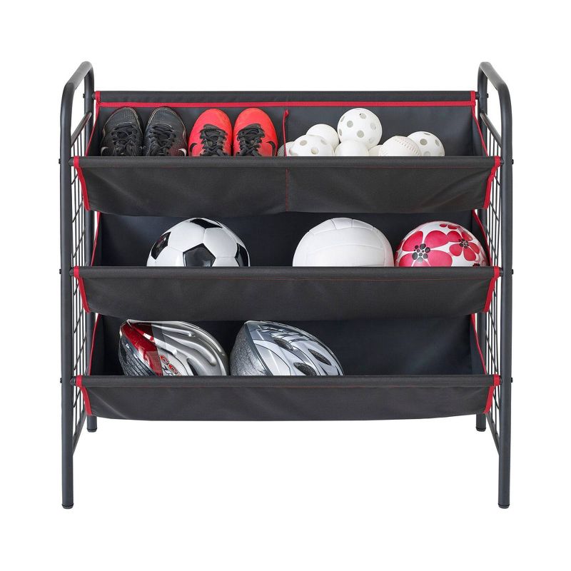 Neatfreak Sport 3 Tier Bin Organizer Black