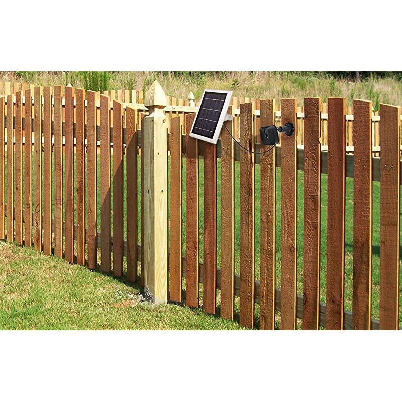 Solar Panel with Internal Battery Compatible with Blink Outdoor & Blink XT2/XT Camera (2-Pack, White)