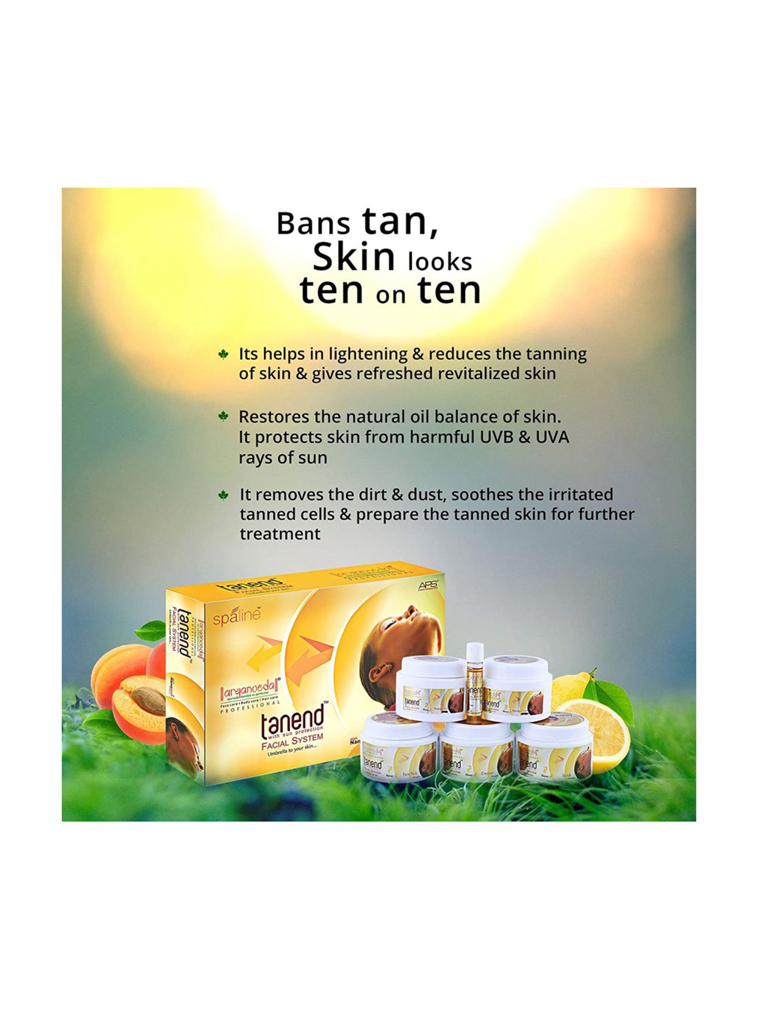 Aryanveda APS Facial Kit (Tanend)