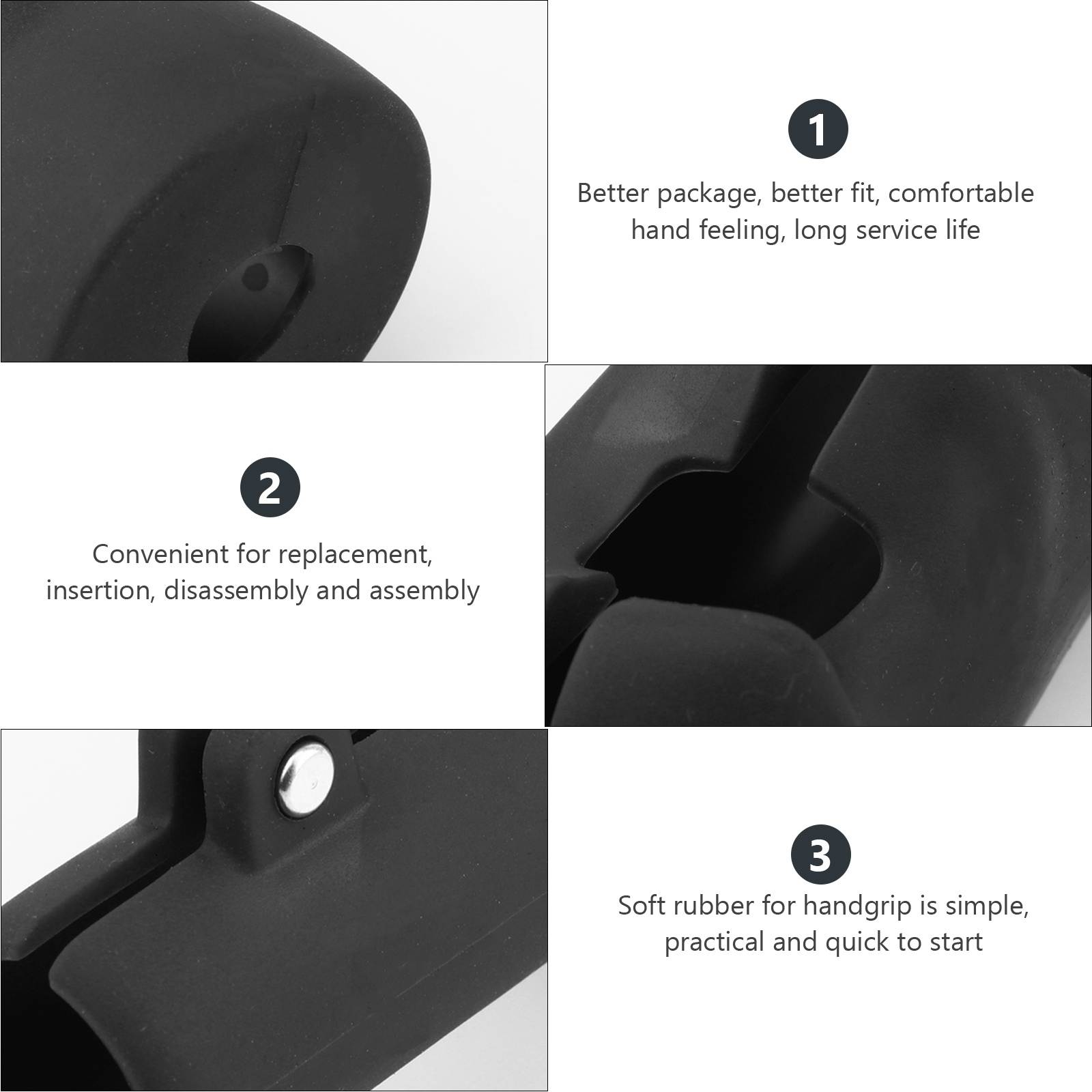 1pc Rubber Training Grip Swing Trainer Grip Outdoor Club Grip