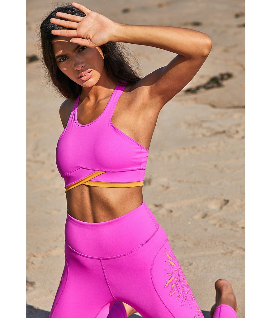 Marc New York Short Sleeve Tie-Dye Jewel Neck Tee