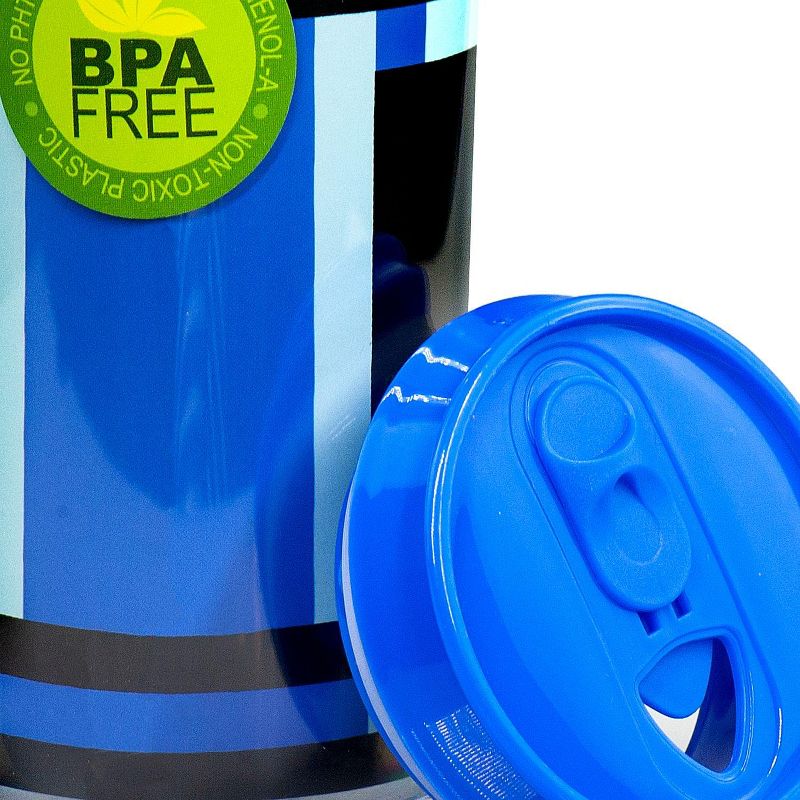 Just Funky Naruto Shippuden Akatsuki Red Clouds Plastic Water Bottle | Holds 32 Ounces