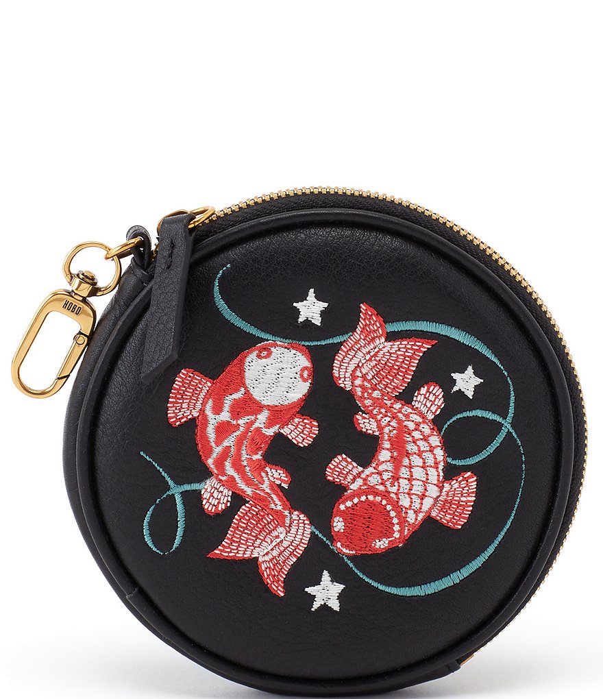 HOBO Revolve Embroidered Pouch- Pisces