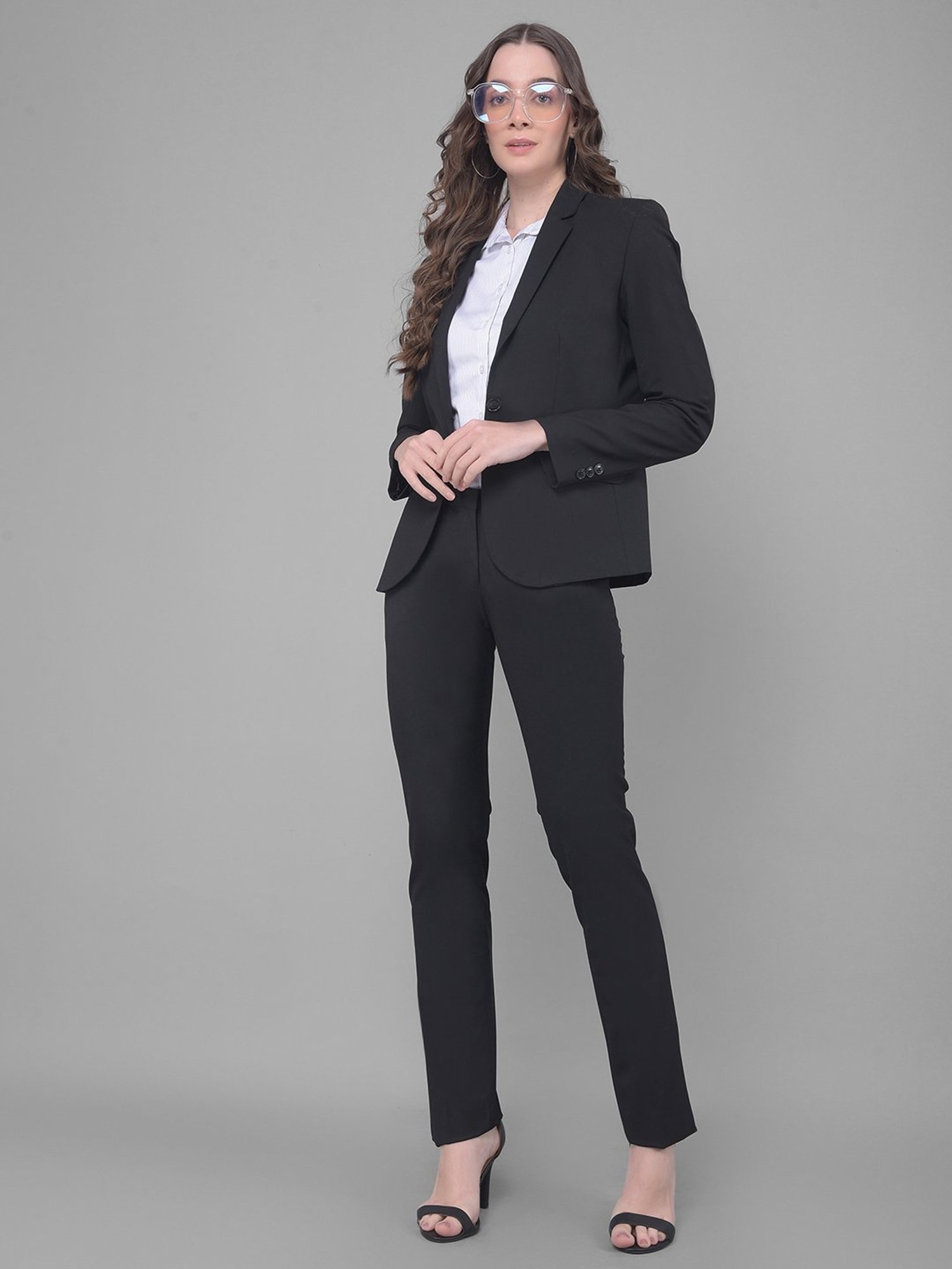 Crimsoune Club Black Slim Fit Blazer