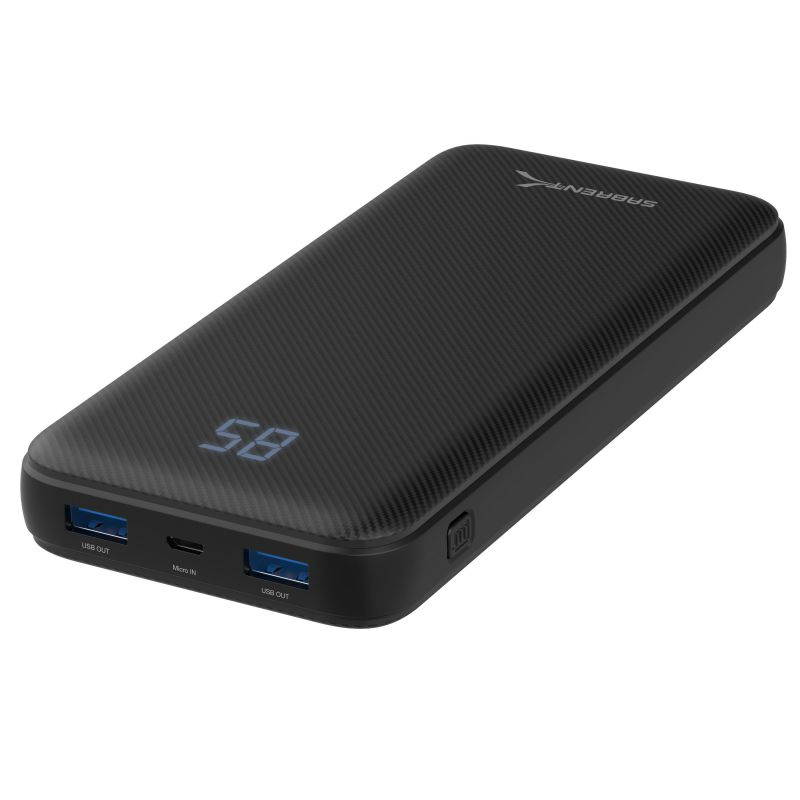 Sabrent 20000 mAh USB C PD Power Bank with Quick Charge 3.0 USB (PB-Y20B)