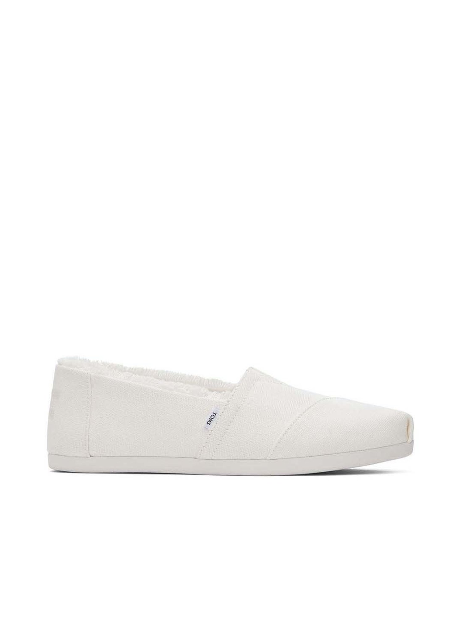 TOMS Women's White Casual Loafers