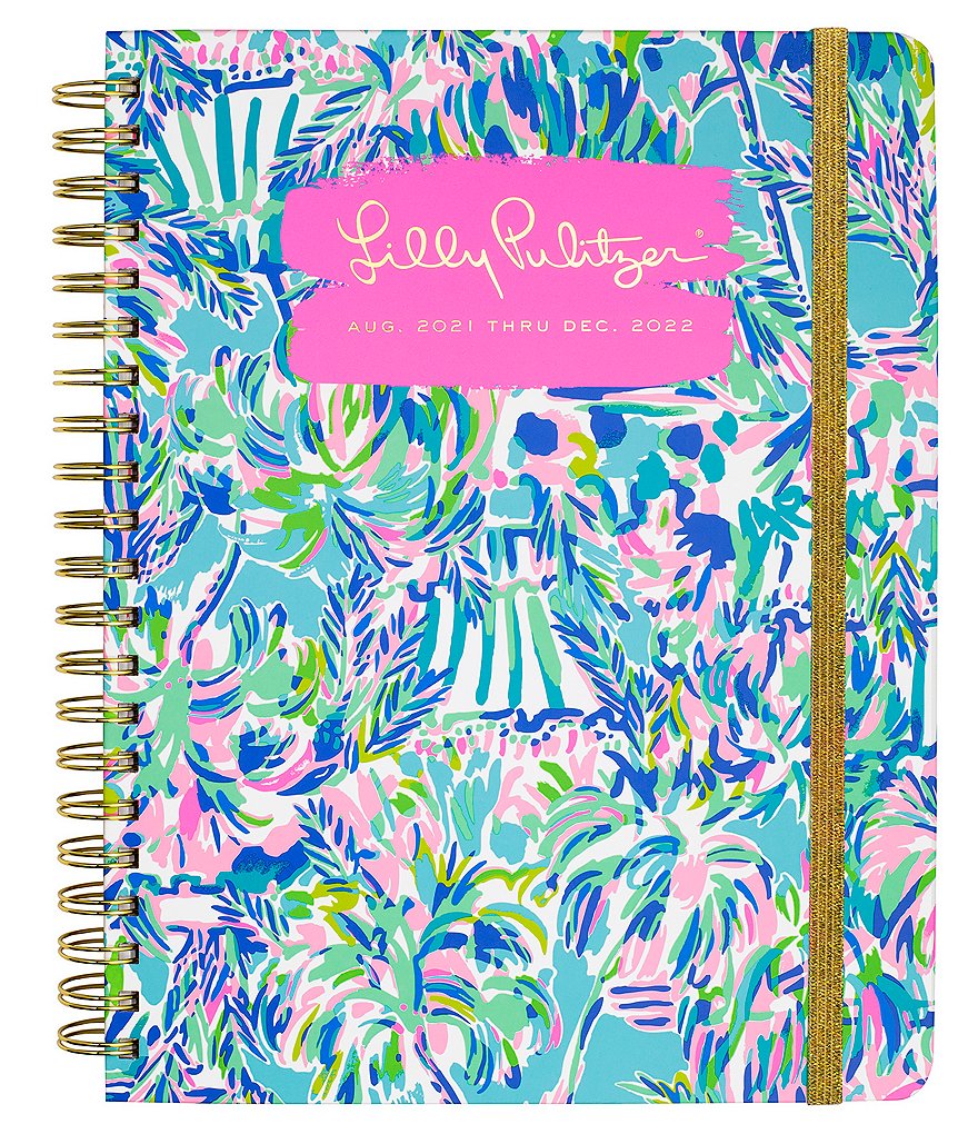 Lilly Pulitzer Cabana Cocktail 17 Month Jumbo Agenda