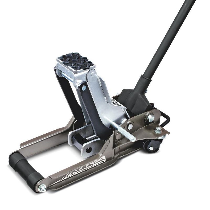 Powerbuilt 620479 Heavy Duty 2000 Pounds 1 Ton Extra Low Profile or Unibody Cars Floor Jack, Gray
