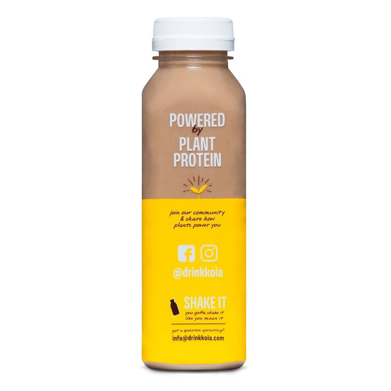 Koia Chocolate Banana Plant Powered Nutrition Shake - 12 fl oz