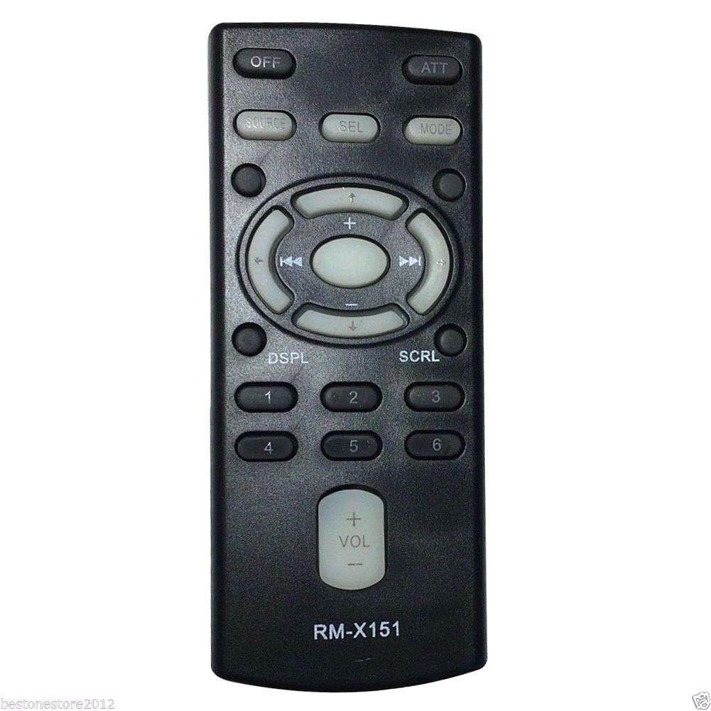 New RM-X151 RMX151 Car CD Remote f SONY CDX-F5000 CDX-F5005X CDX-F50M CDX-F5500