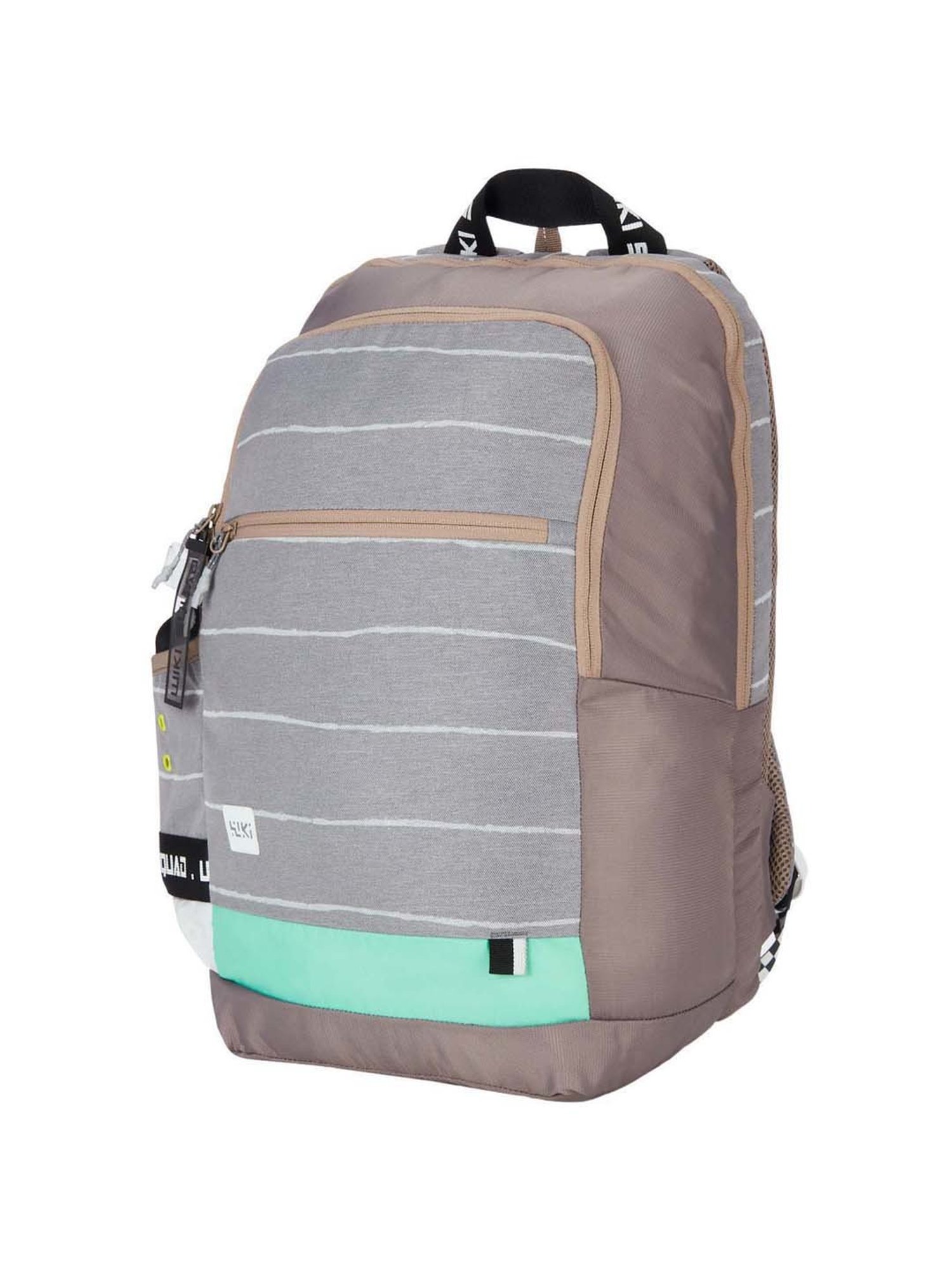 Wiki 30.5 Ltrs Grey Medium Backpack