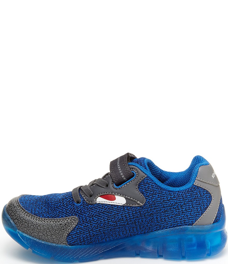 Stride Rite Boys' Lighted Shark Made2Play Washable Sneakers (Toddler)