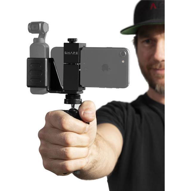 Shape SOPT Security Bracket Connection with Selfie Grip Tripod for Osmo Pocket