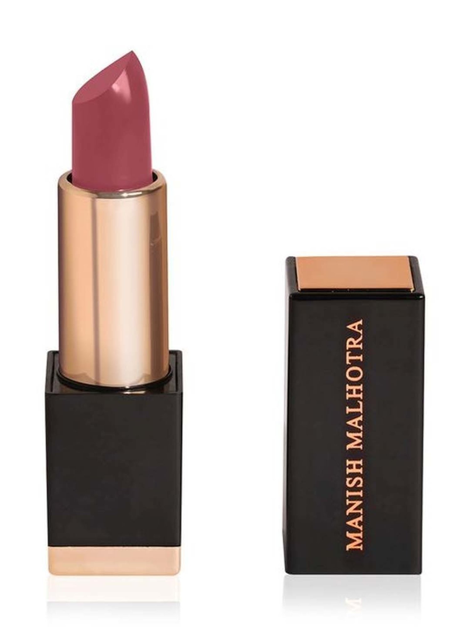 Manish Malhotra Beauty by MyGlamm Hi-Shine Lipstick Old Rose - 4 gm