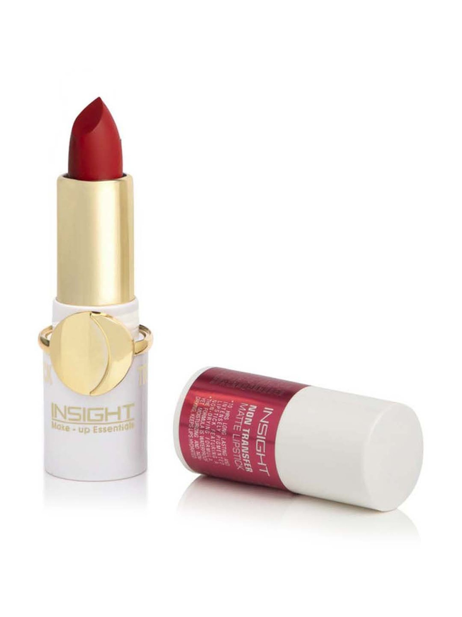 Insight Cosmetics Non Transfer Matte Lipstick Riot - 4.2 gm