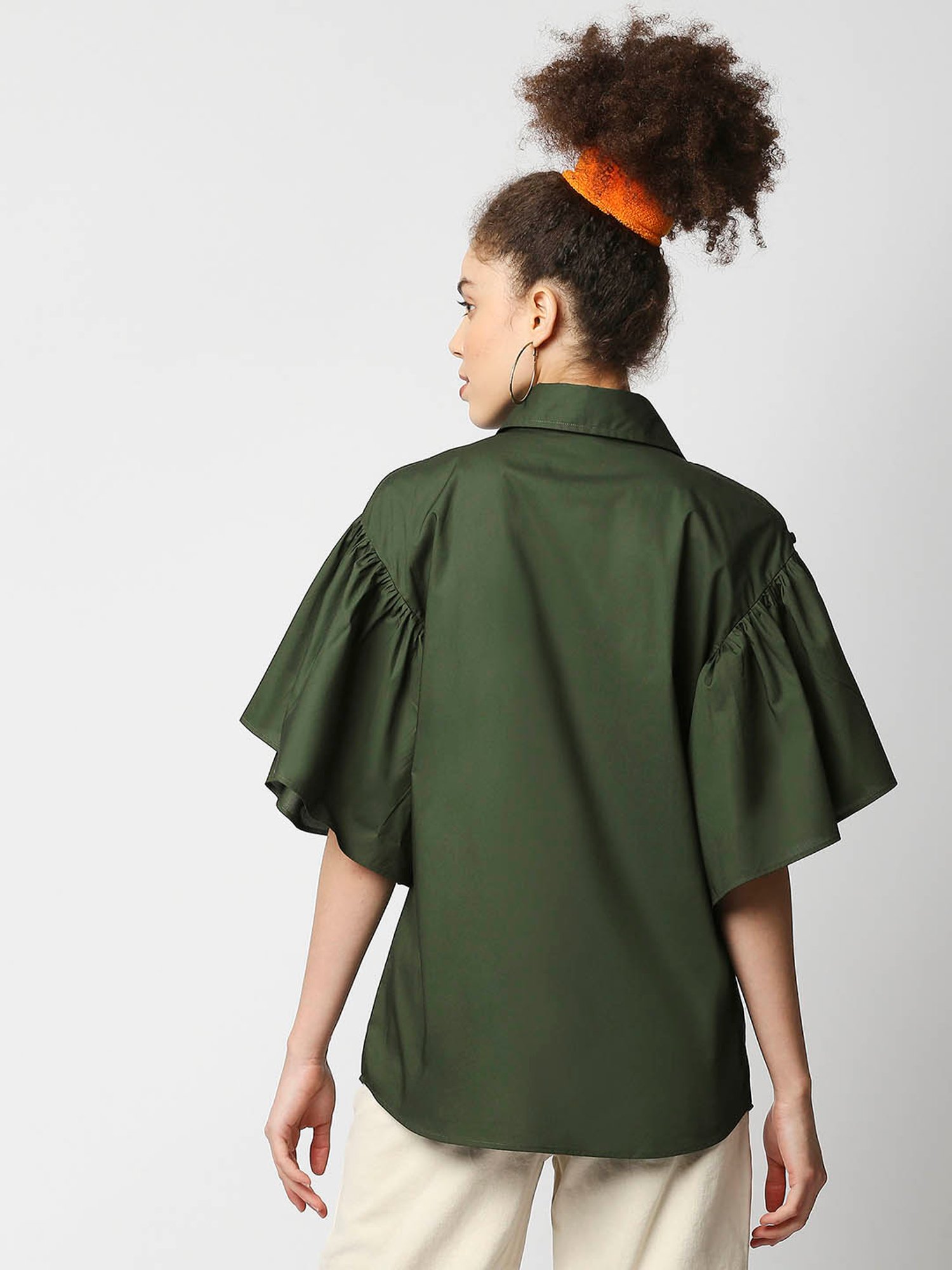 Remanika Green Regular Fit Shirt