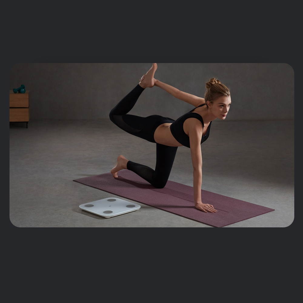 New Xiaomi Mi Body Composition Scale 2 Smart Fat Weight Health Scale BT 5.0 Balance Test 13 Body Date BMI Weight Scale LED Digital Display Mi Fit APP Data Analysis