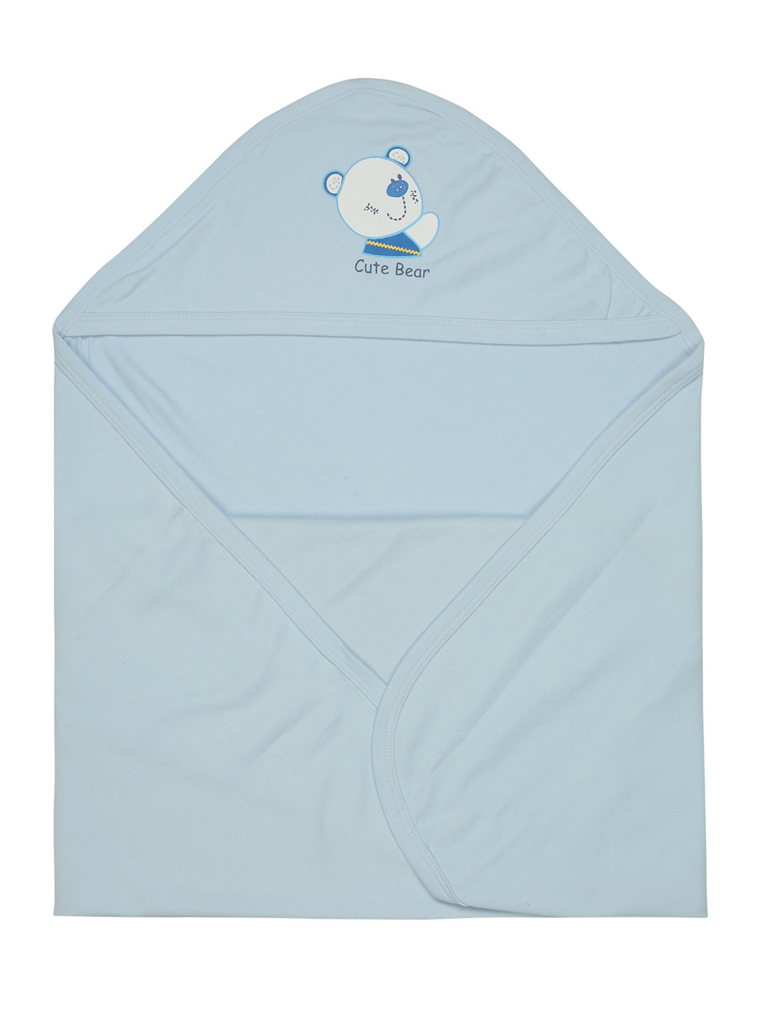 Bodycare Kids Lavender Solid Hooded Wrapper