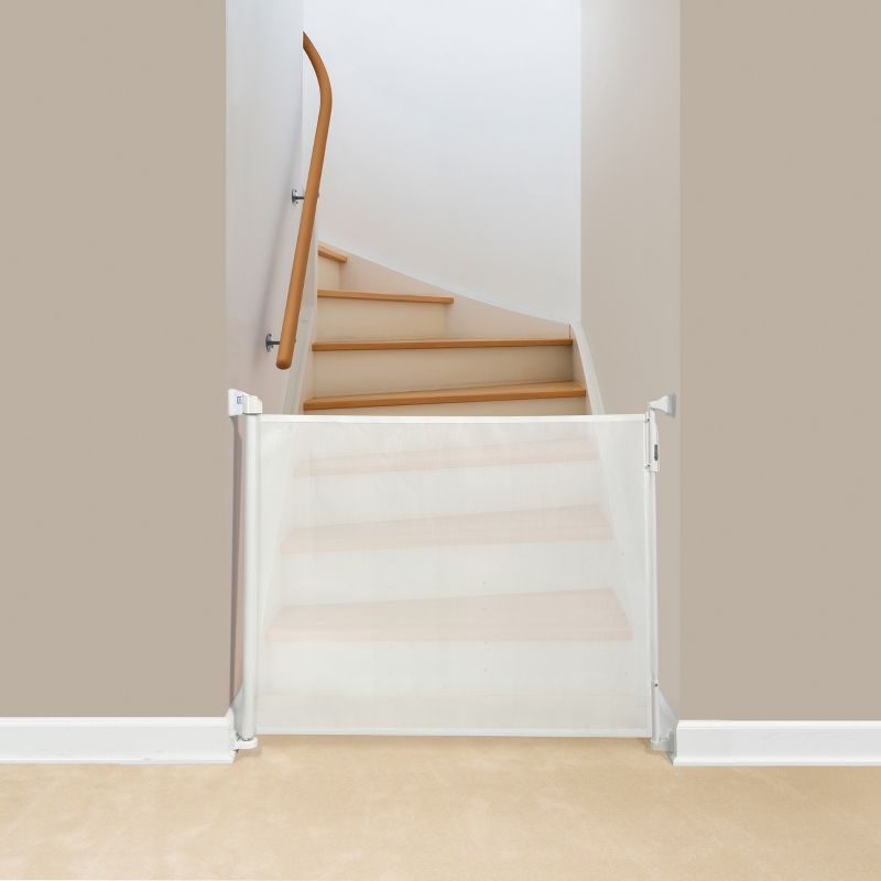 KidCo Retractable Safeway Baby Gate - White