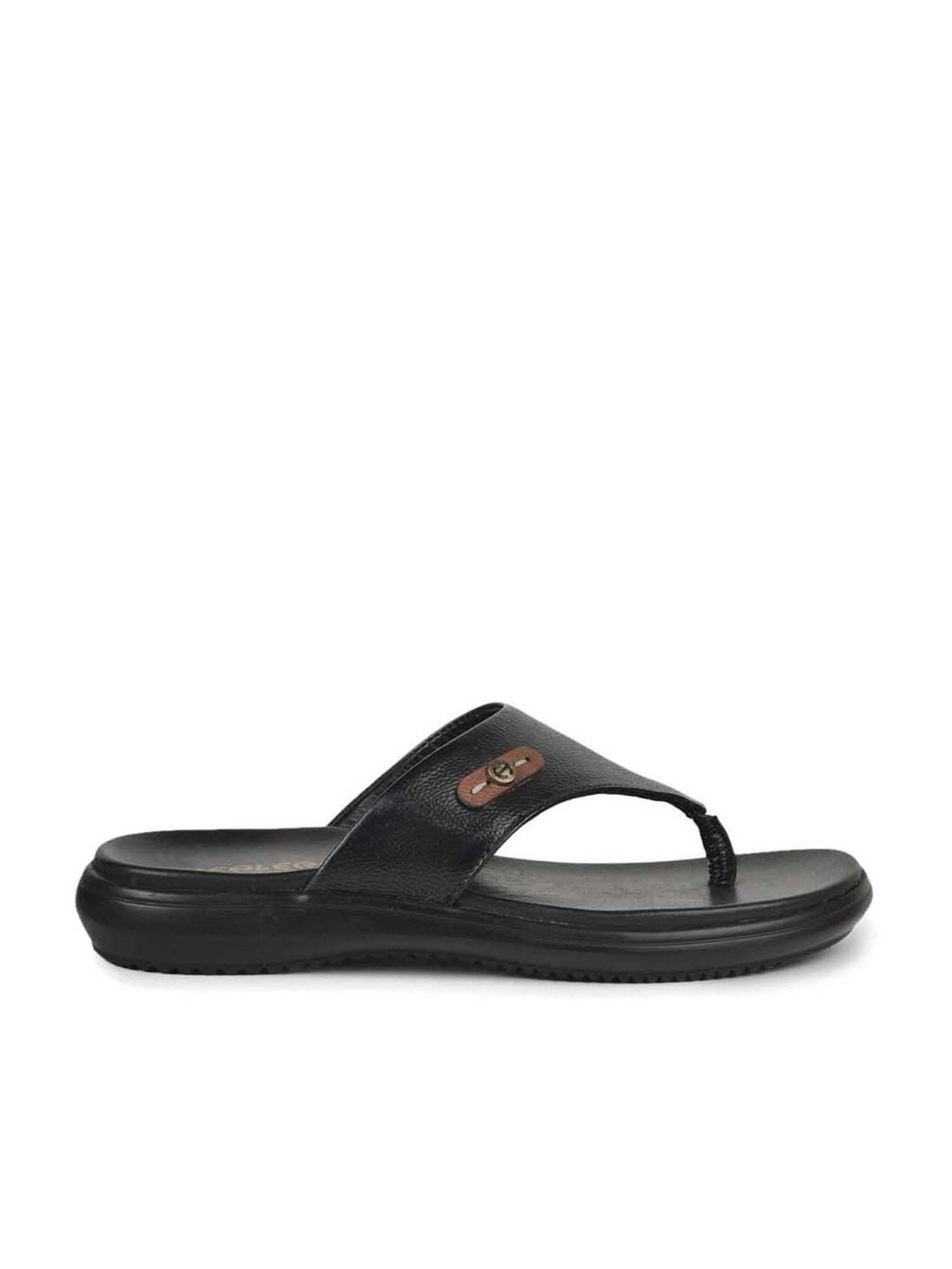Healers by Liberty Men's Black Thong Sandals
