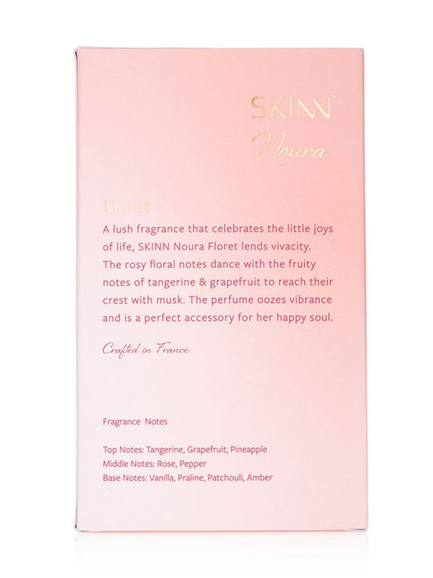 Skinn by Titan Noura Floret Eau De Parfum for Women - 100 ml