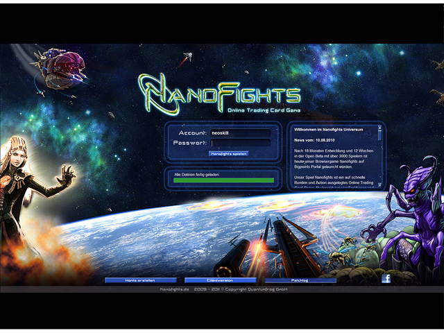 Nanofights [Online Game Code]