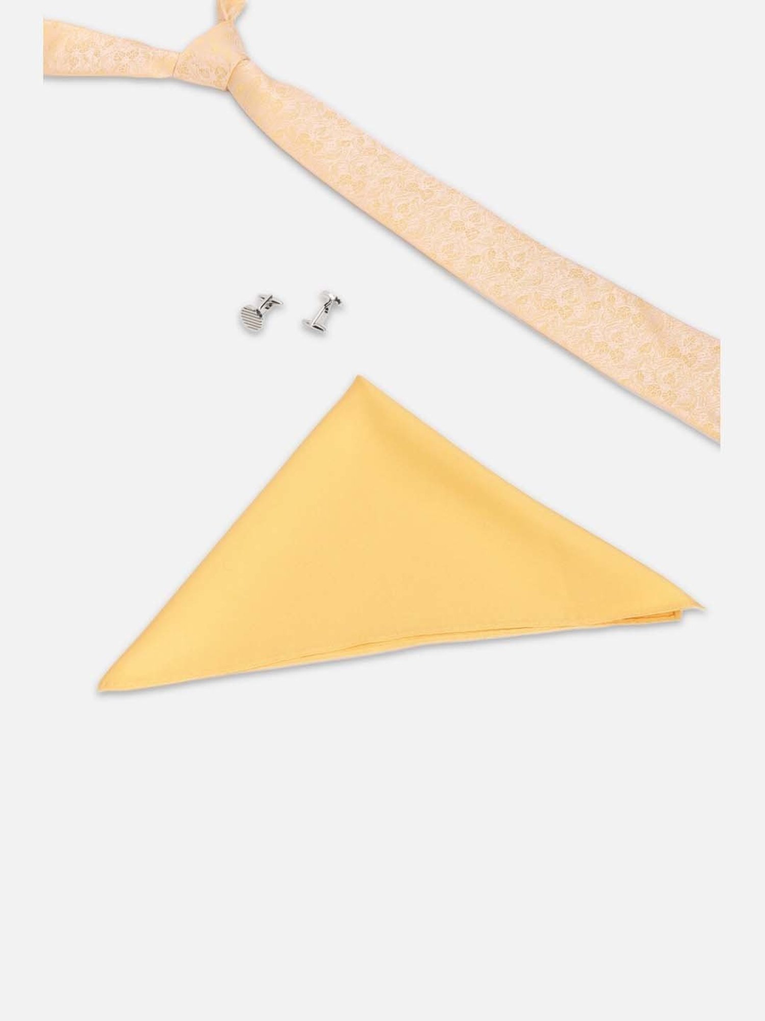 CHOKORE Red and Yellow Checks Tie