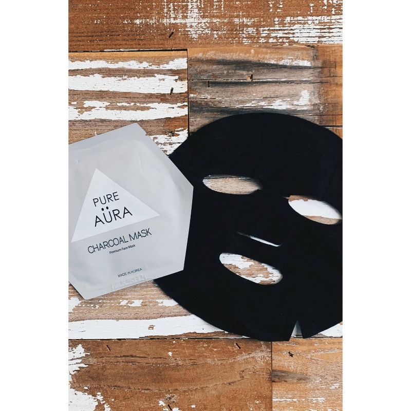 Pure Aura Charcoal Mask Sheet - 0.88 fl oz