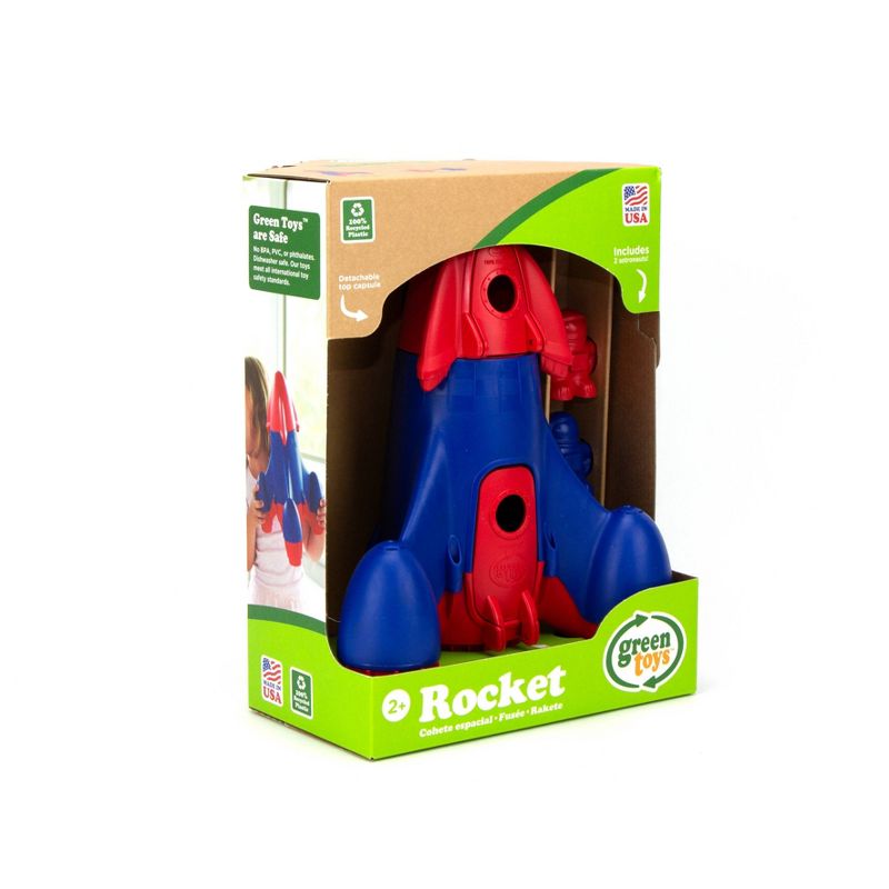 Green Toys Rocket - Red