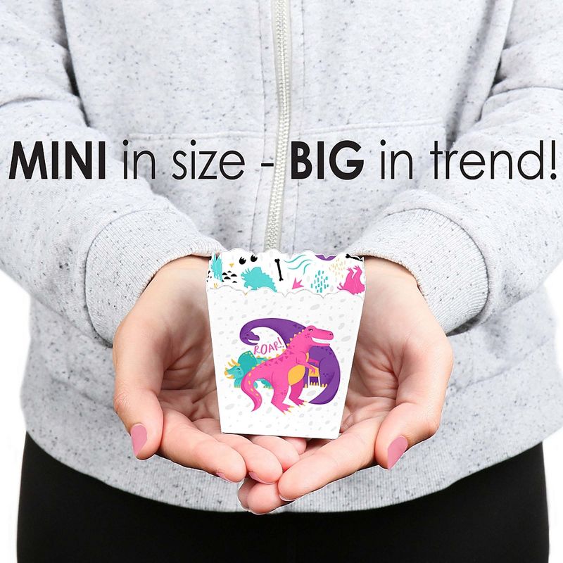 Big Dot of Happiness Pizza Party Time - Square Favor Gift Boxes - Baby Shower or Birthday Party Bow Boxes - Set of 12